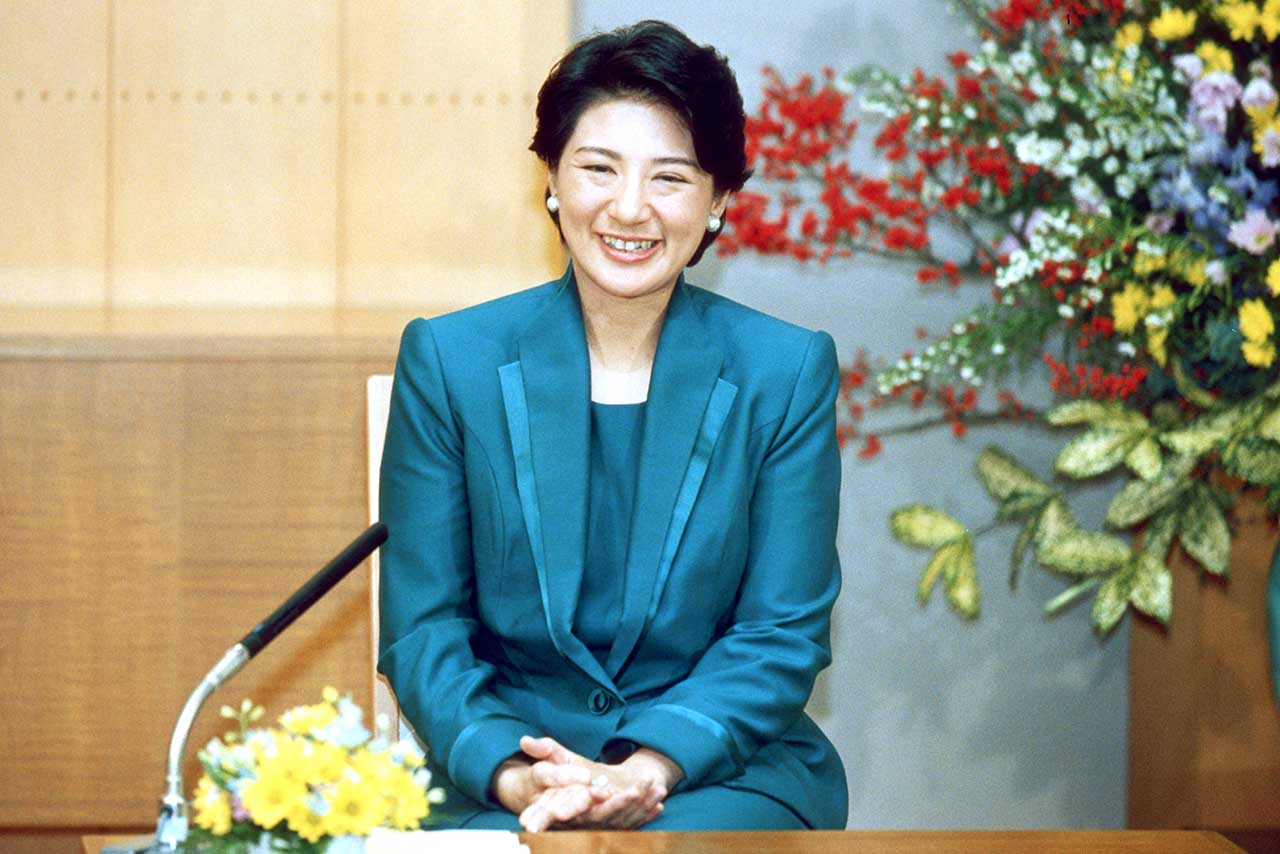 39歳のお誕生日の会見。療養に入られてから 雅子さまの会見は実現していない（’02年12月）