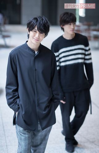 太田基裕、植原卓也（写真奥）　撮影／廣瀬靖士