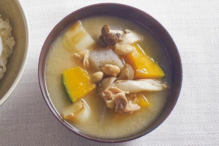 ツナ入り呉汁　撮影／中野博安