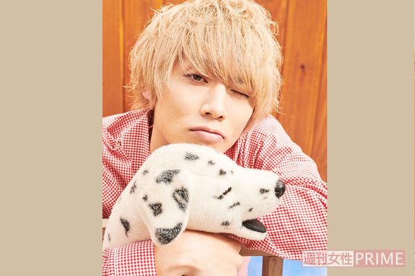 TSUBASAくんキター!!　はい、犬になりたいやつ。　撮影／山田智絵