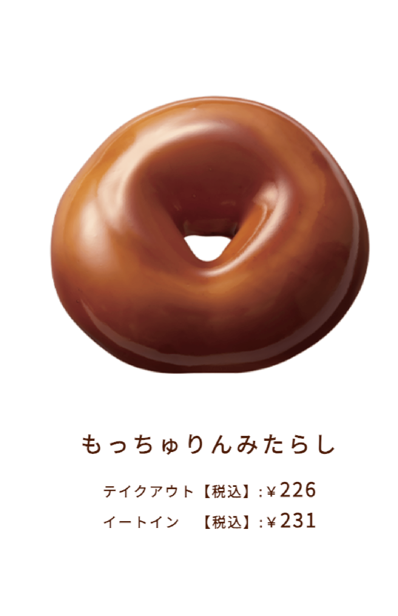 ミスタードーナツの「もっちゅりん」（公式サイトより）