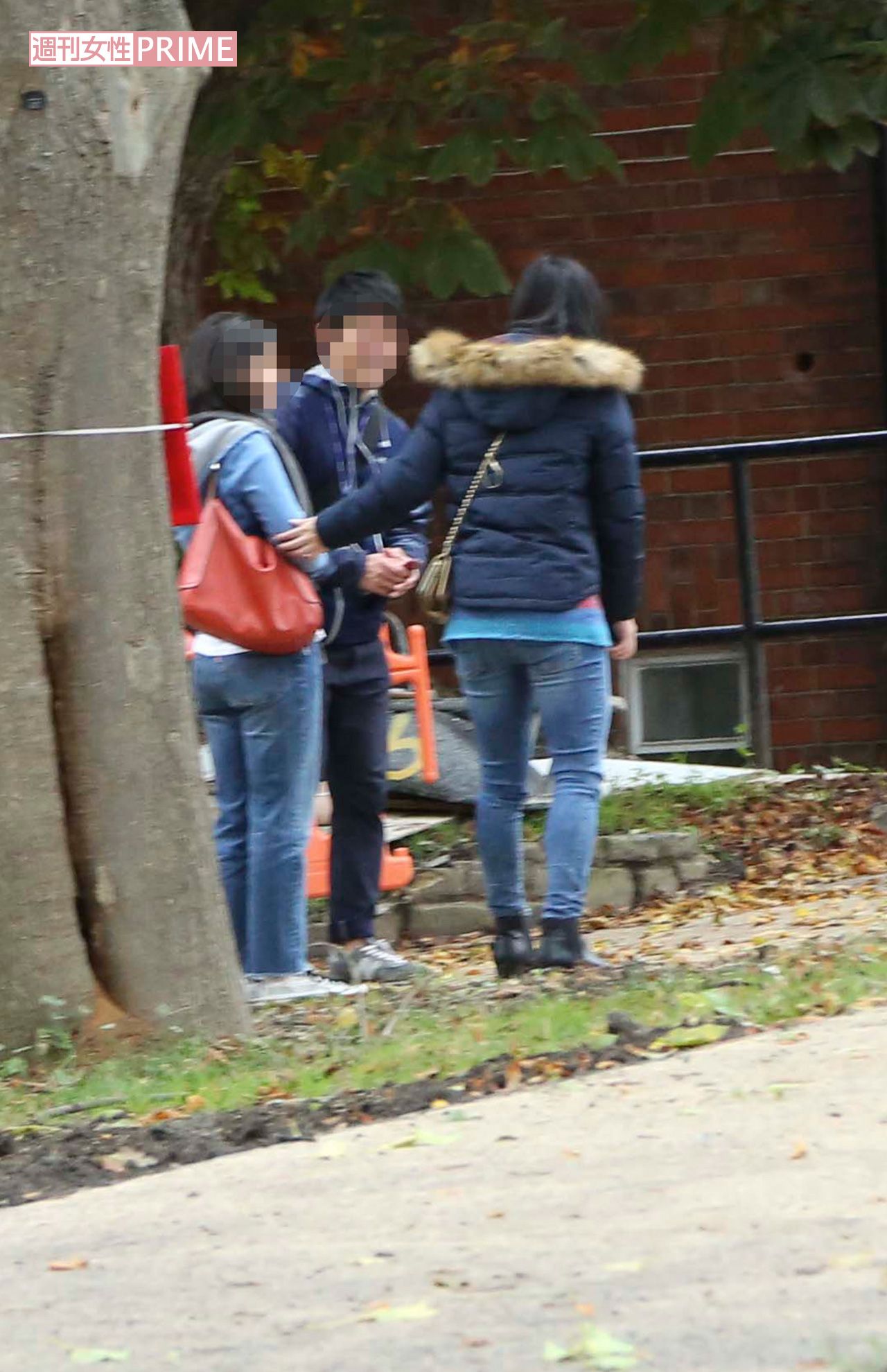 外国人留学生との一コマ