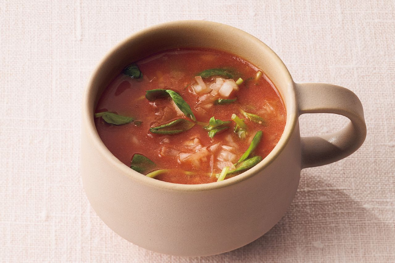 ミルクトマトスープ