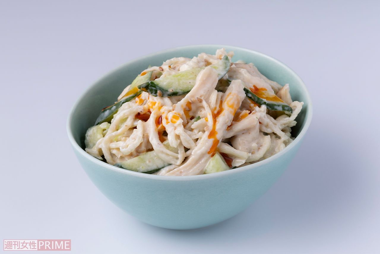 切り干し大根入り棒棒鶏風　撮影／矢島泰輔