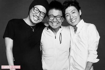 最近、息子の勇輝さん（左）、翔さん（右）には、「自分の人生、好きにやりなさい」と伝えているという