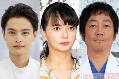 多部未華子のファッションにも注目が集まる『ナギサさん』。登場人物がいい人なのもコロナに疲れた視聴者を癒す。左から瀬戸康史、多部未華子、大森南朋