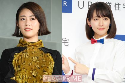 左から高畑充希、吉岡里帆