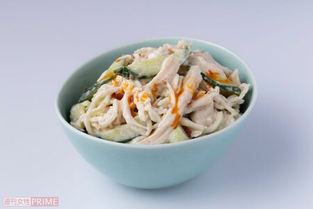 切り干し大根入り棒棒鶏風