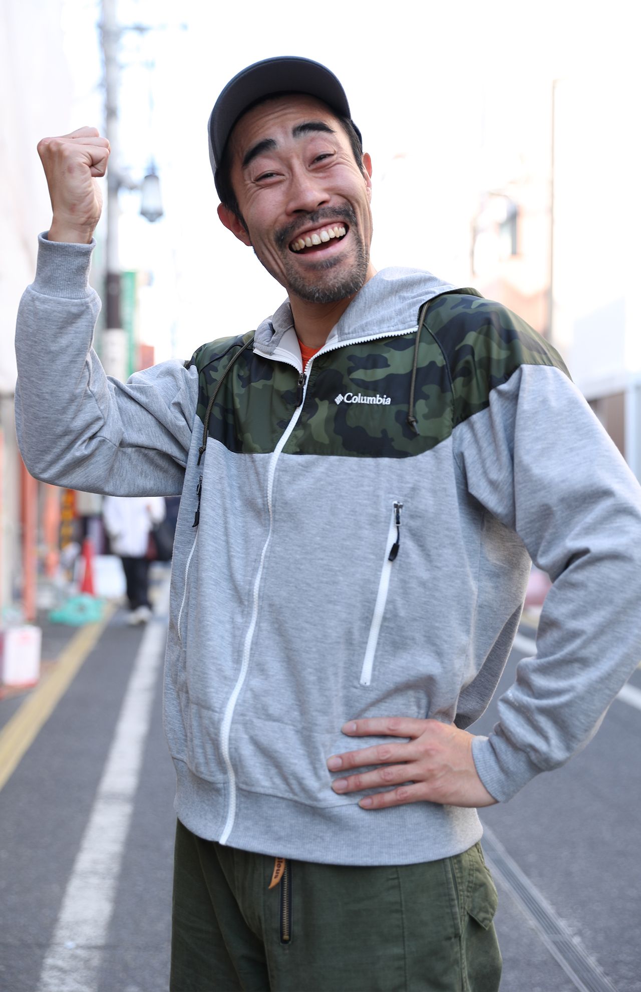 ふるさと・福島への思いを胸にエベレスト登頂を果たした、なすび　撮影／齋藤周造　衣装提供／コロンビアスポーツウェアジャパン