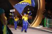 ミラノ・コルティナ五輪の開会式で行進するボスニア・ヘルツェゴビナ代表選手団(代表撮影)