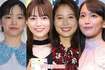 左から當真あみ、川口春奈、広瀬アリス、吉岡里帆