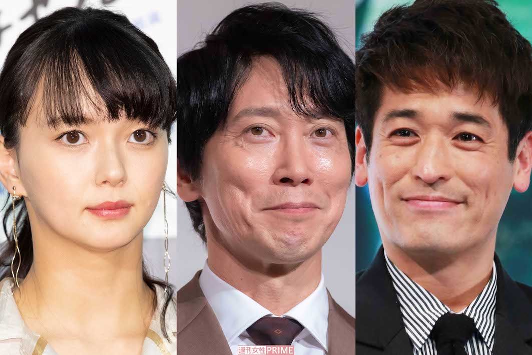 左から多部未華子、佐々木蔵之介、佐藤隆太