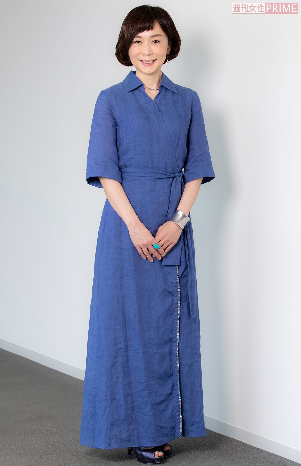 大下容子アナウンサー　撮影／矢島泰輔