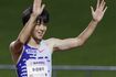 陸上男子・元日本代表の多田修平 写真/共同通信社