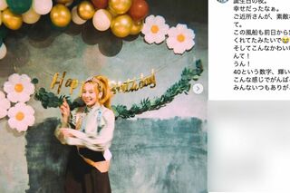 金髪姿になったベッキー（本人のインスタグラムより）