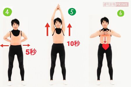 基本の若返り呼吸法　撮影／辺見真也