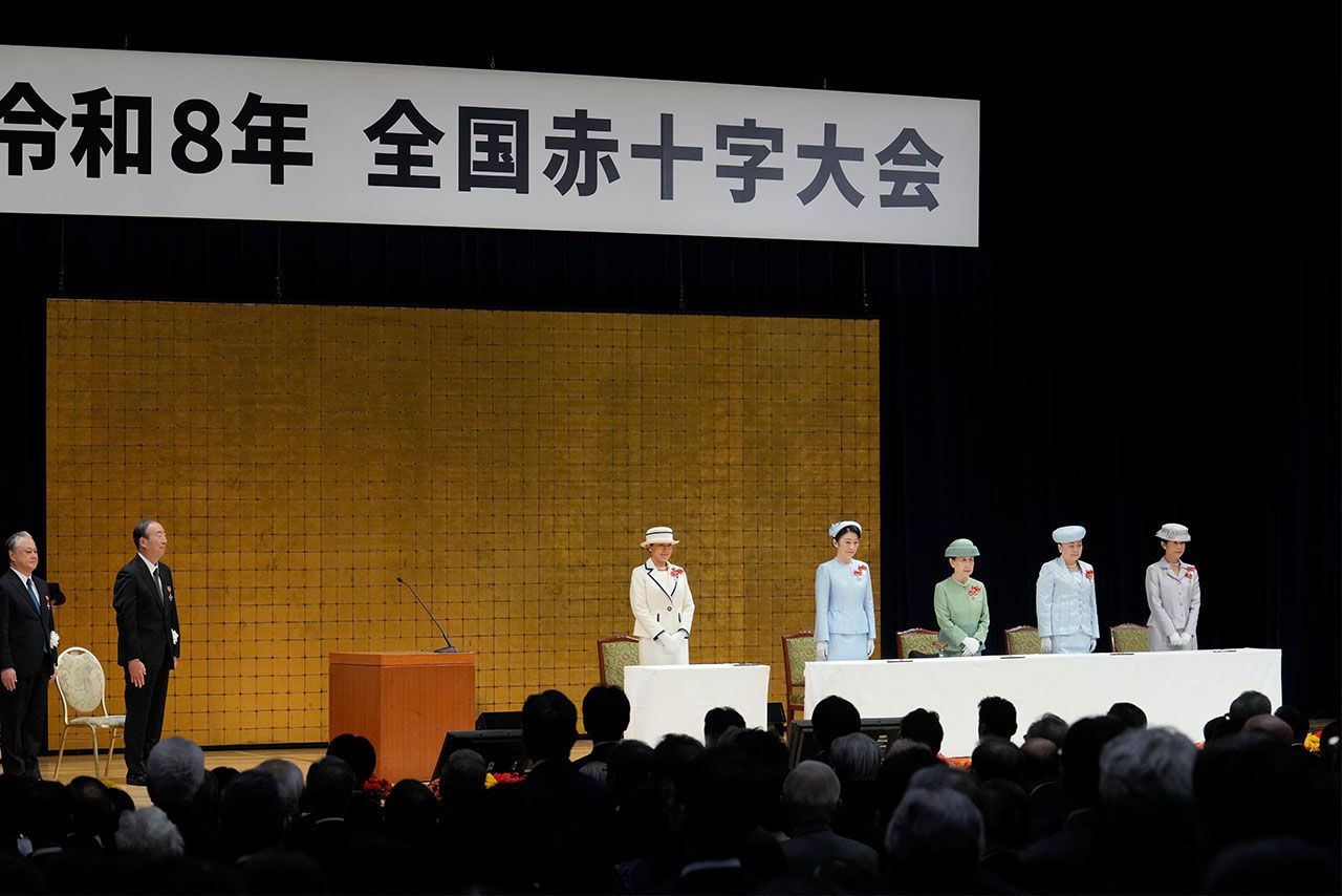 5月13日、明治神宮会館で開催された令和8年全国赤十字大会