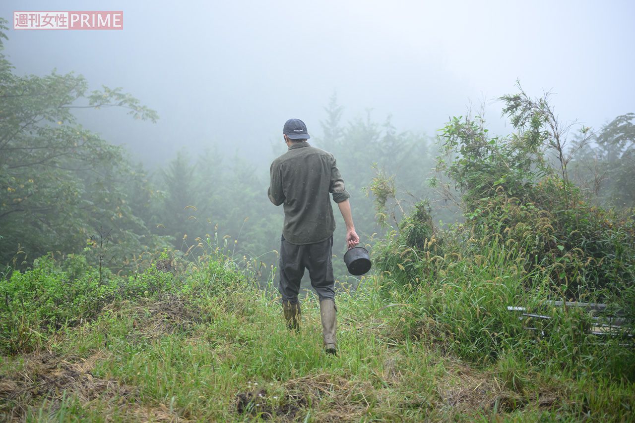 東出昌大の山暮らし生活に密着
