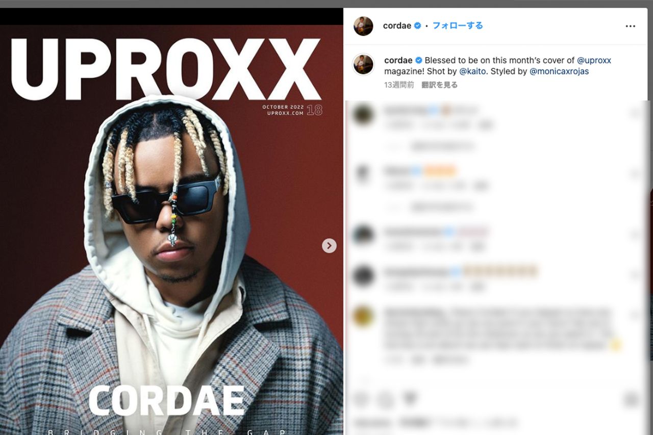 大坂なおみの交際相手、コーデー・ダンストン（本人インスタグラムより）