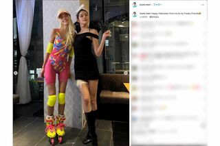 2023年のハロウィンではバービー人形の仮装をしていた森泉（本人のインスタグラムより）