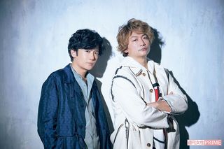 稲垣吾郎 、香取慎吾　撮影／廣瀬靖士