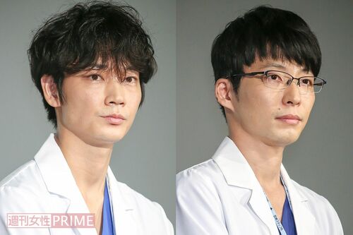 患者への対応が正反対な鴻鳥（左）と四宮（右）。どちらがタイプ？