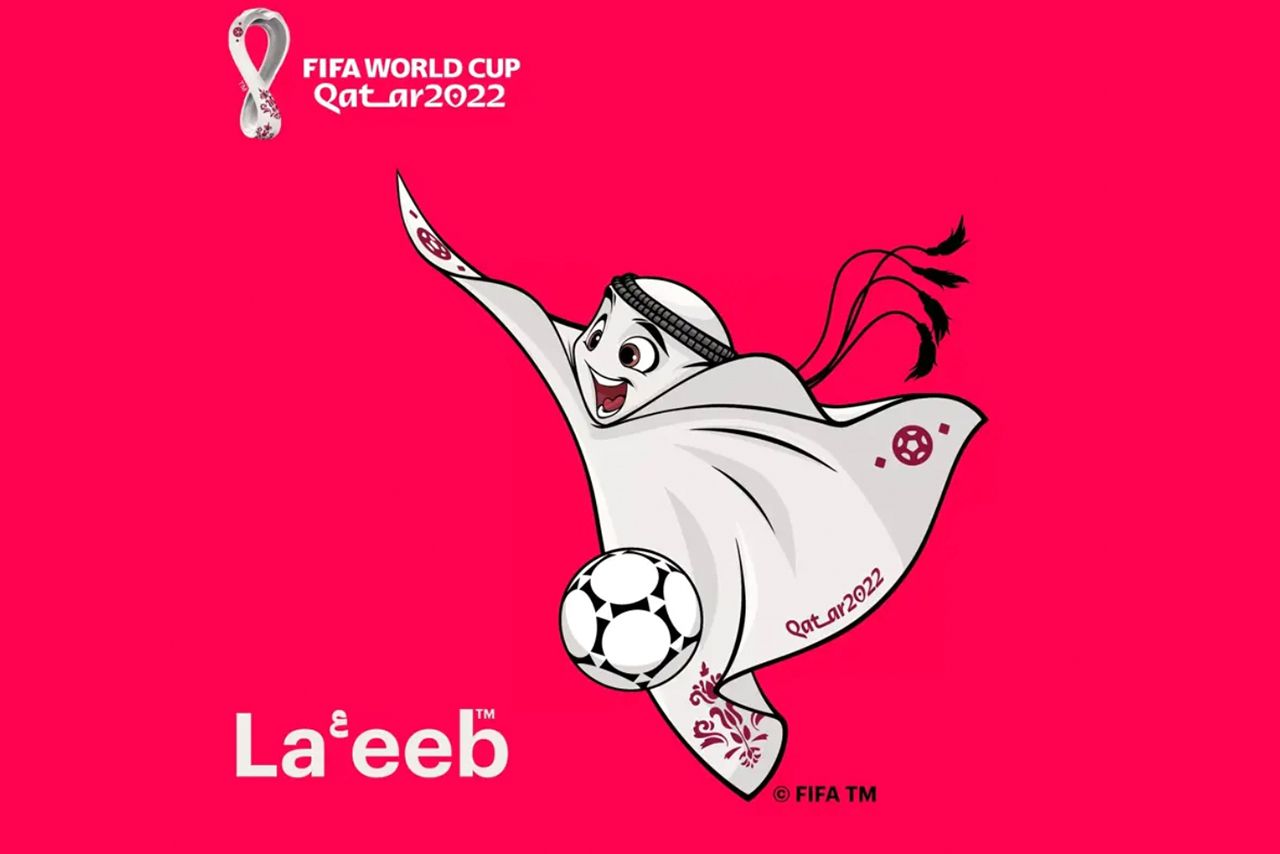 2022年FIFAワールドカップカタール大会の公式マスコットキャラクター『La'eeb（ライーブ）』