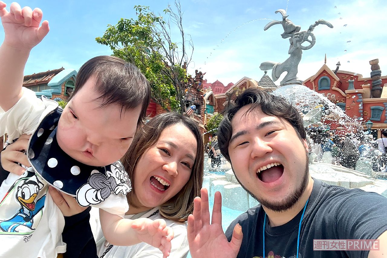 1歳4か月で初めてのディズニーランド