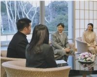 雅子さま、復興支援｢OECD東北スクール｣の高校生とご懇談