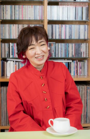 清水ミチコさん　撮影／伊藤和幸