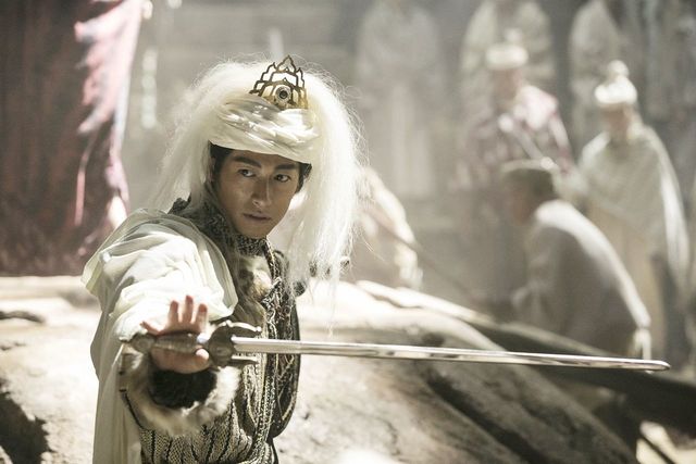 NHK大河ファンタジー『精霊の守り人 悲しき破壊神』に出演するディーン・フジオカ　(C)NHK