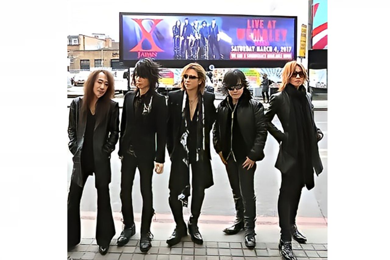 XJAPAN（公式SNSより）
