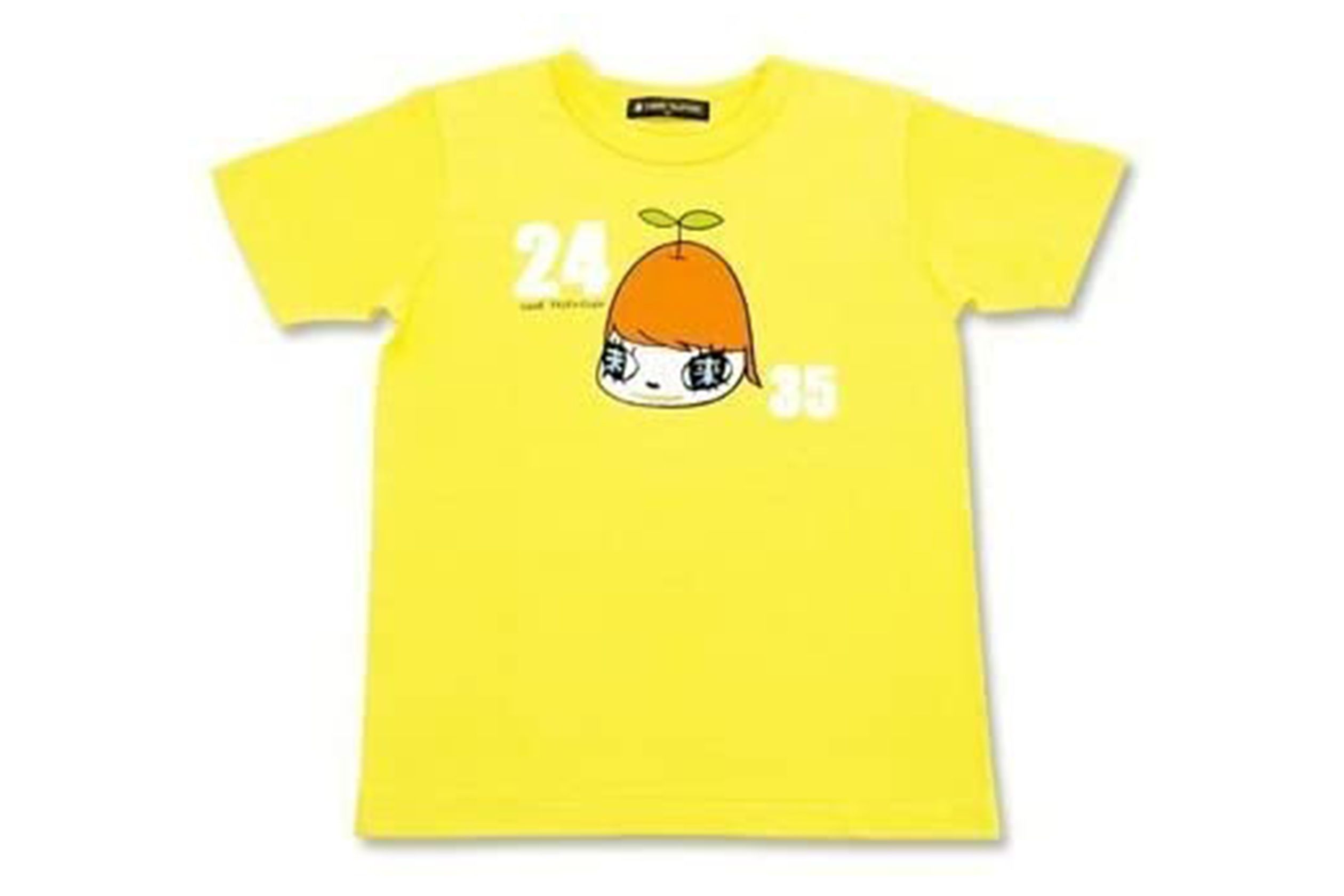 奈良さんとコラボしたチャリティーTシャツは“双葉”がポイント