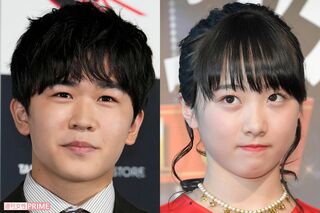 鈴木福（左）と本田望結（右）