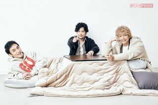 （左から）草なぎ剛、稲垣吾郎、香取慎吾  撮影／廣瀬靖士（'21年撮影）