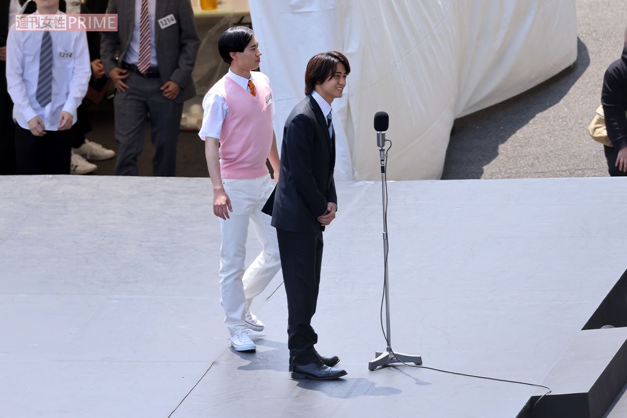 高橋海人と戸塚純貴による『オードリー』の漫才シーンは本物さながら