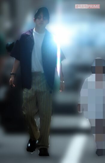 7月下旬、男児を保育園に送る『Da-iCE』花村想太