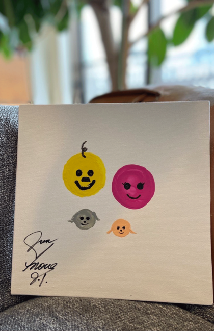 順さんからのとってもうれしいプレゼント。にぎやかな家族にしてくれました。