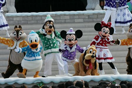 ディズニーキャラクターたち