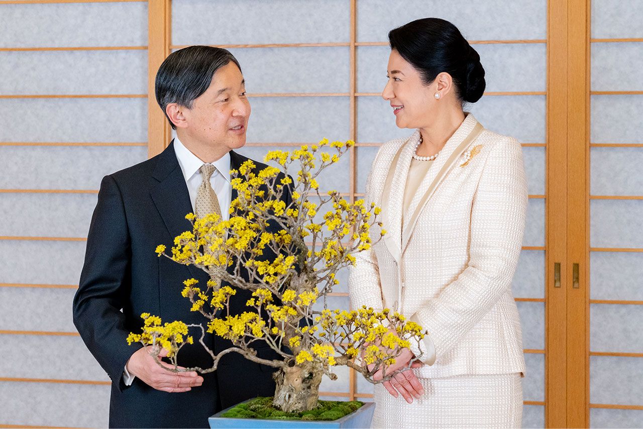 天皇陛下のお誕生日に際して公開された写真　写真提供/宮内庁