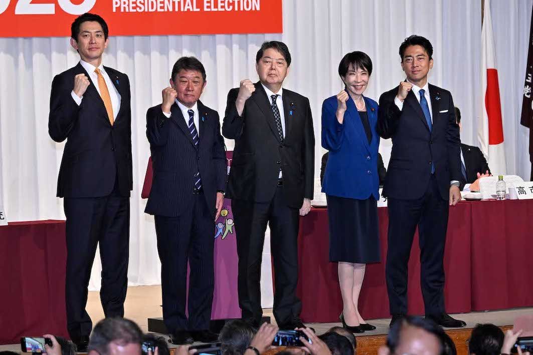 2025年9月22日、自民党総裁選告示（JMPA）