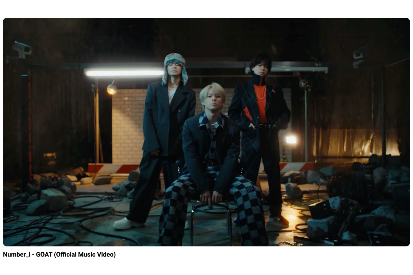 Number_iとしてのデビュー曲『GOAT』は8800万再生を超えた（YouTubeチャンネルより）