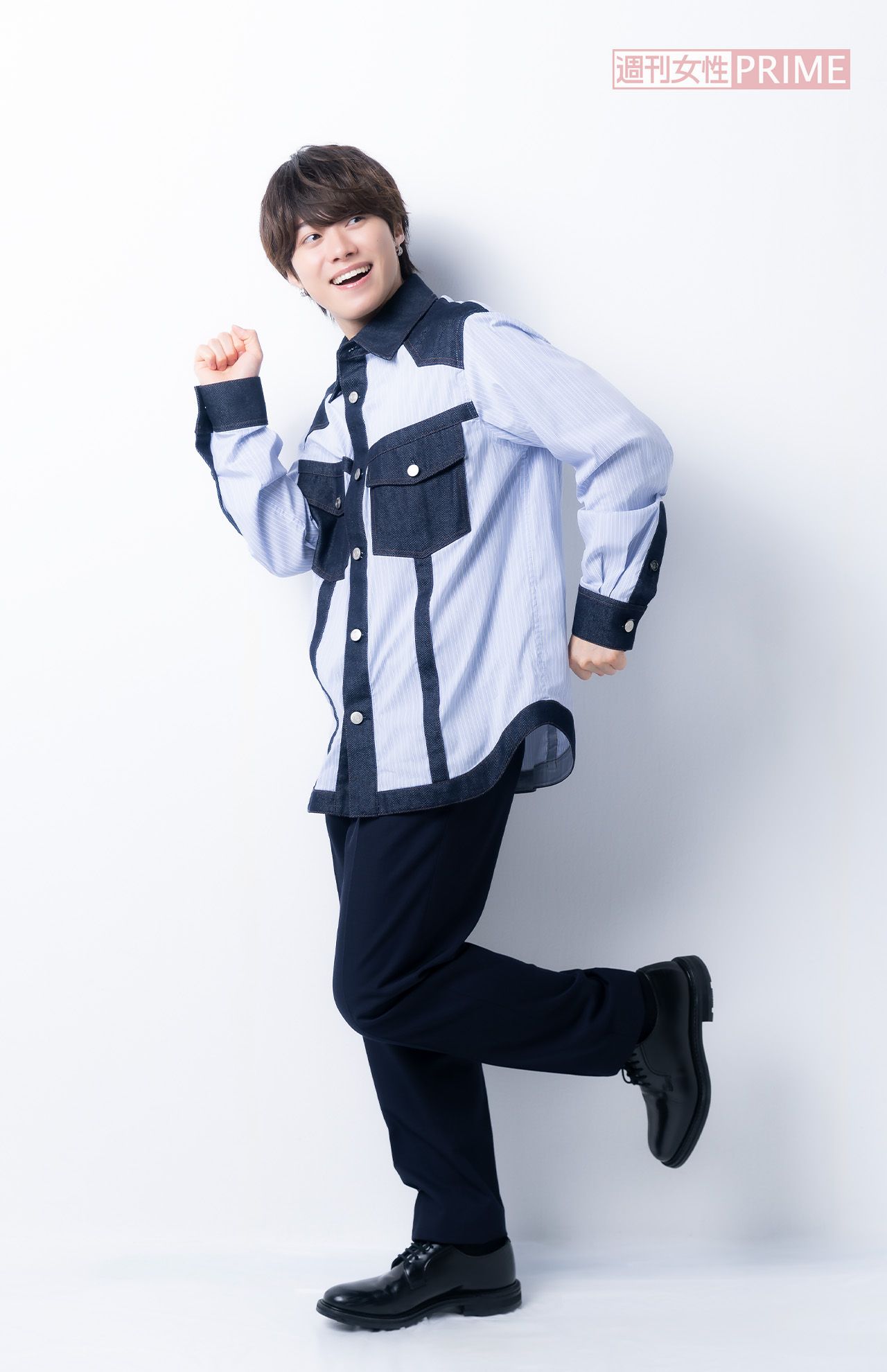 大橋和也　撮影／矢島泰輔　ヘアメイク／大澤慶子（JOUER）　スタイリスト／大内美里（Emina）