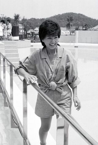 1984年8月『週刊女性』の企画「本番5分前」でオフショットを披露した堀ちえみ。17歳のころ