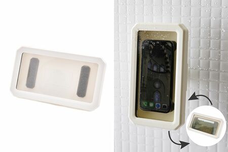 防滴スマホケース/550円