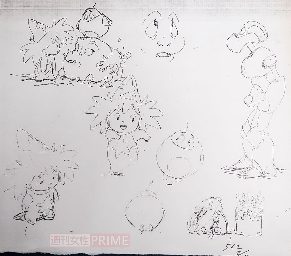 絵本のスケッチ