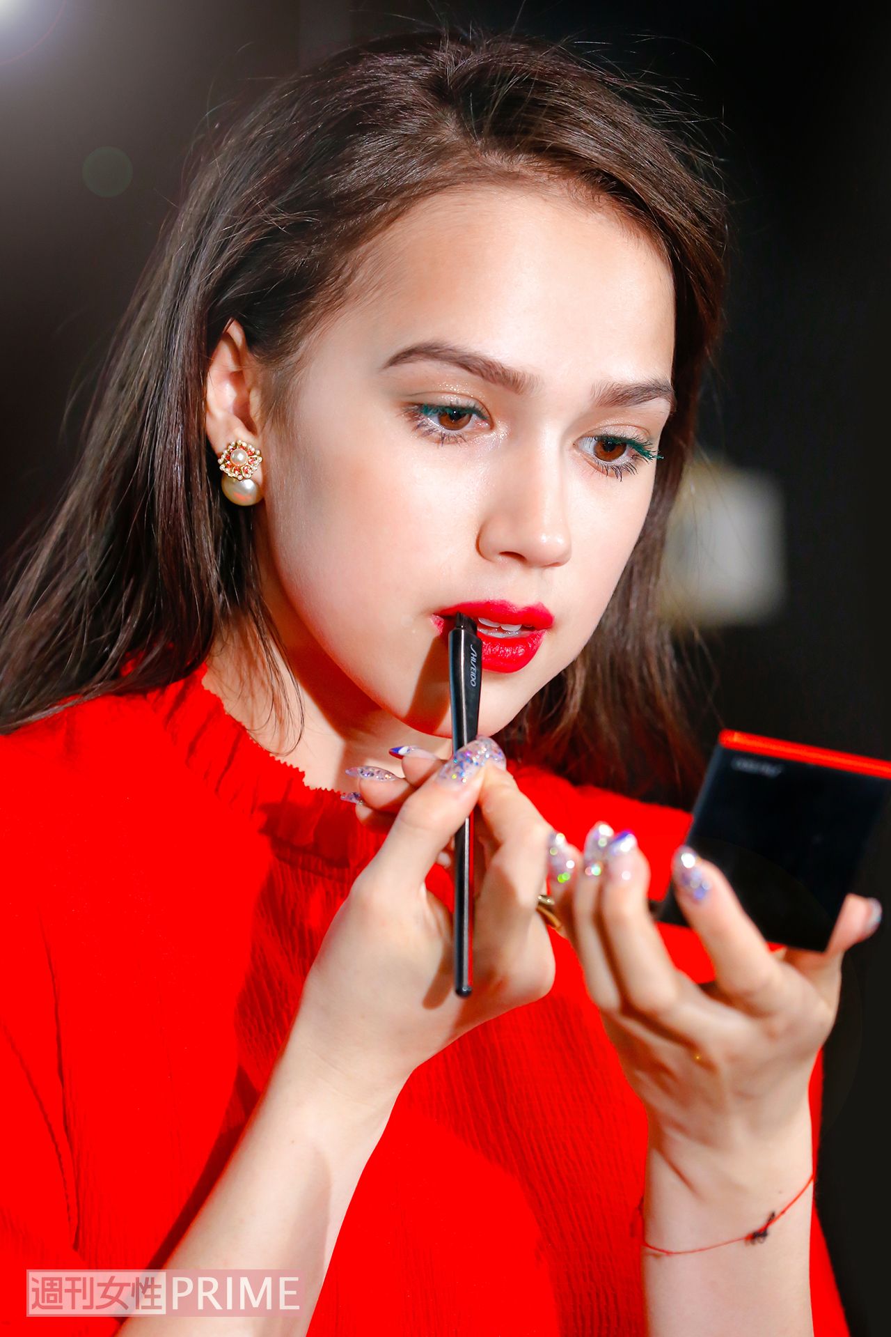 アリーナ・ザギトワ　撮影／佐藤靖彦