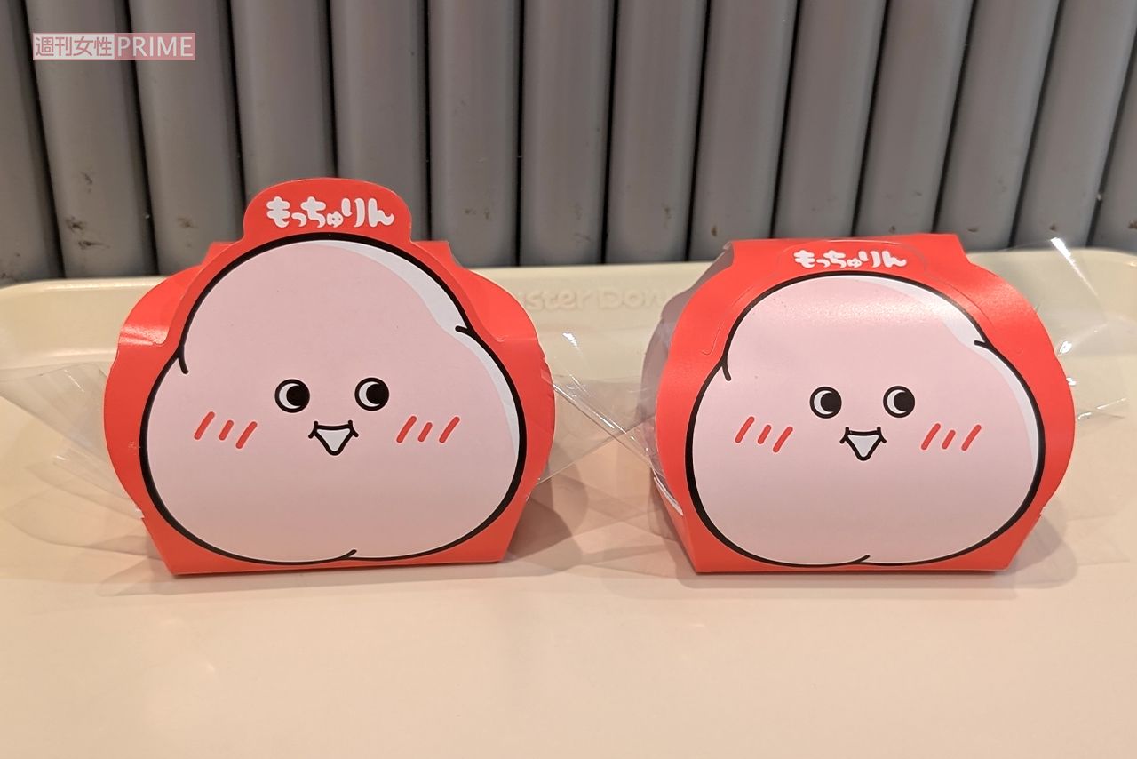 ミスタードーナツ「もっちゅりん」　撮影／編集部