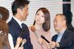 2019年5月、原田龍二の不倫謝罪会見を取材する上路雪江リポーター