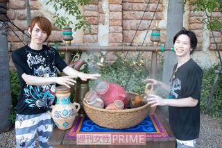 ディズニーの夏の風物詩、クールスポットも健在。こちらは東京ディズニーシー・アラビアンコースト周辺のもの　撮影／伊藤和幸　(c)Disney